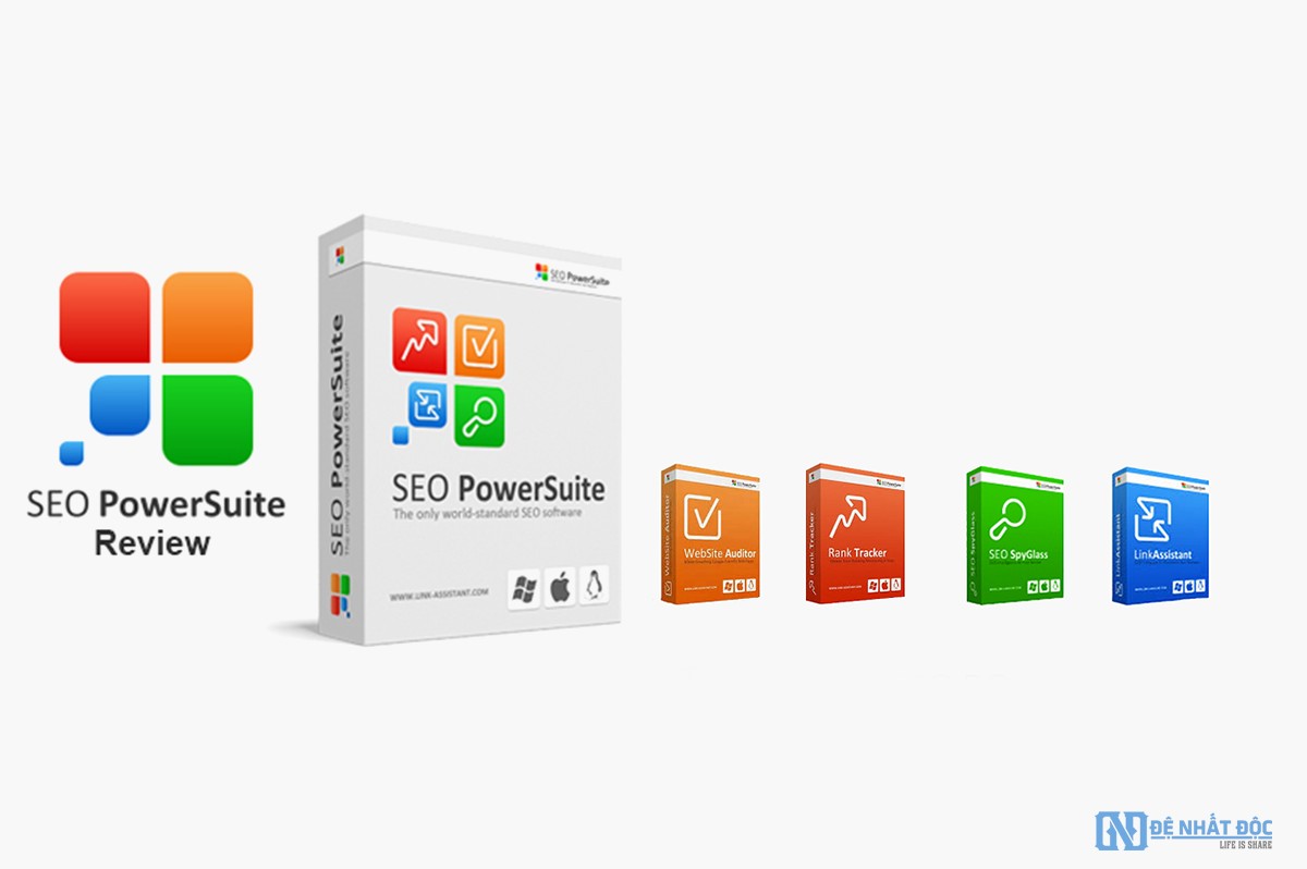 SEO PowerSuite bộ phần mềm mà Seo nào cũng cần
