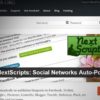 Tự động tạo Backlink từ các mạng xã hội với Plugin Next Scripts