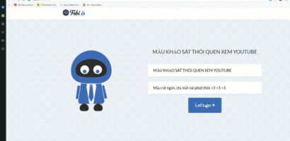 Thủ thuật tạo Chatbot độc đáo cho Google Form
